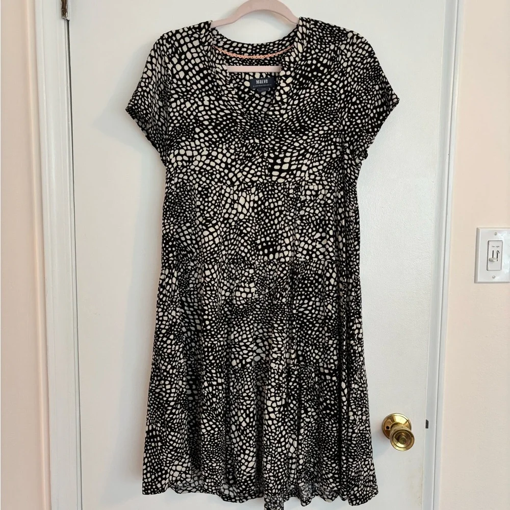 Anthropolgie MAEVE Tiana Tiered Tunic Dress. Size M - Picture 3 of 8